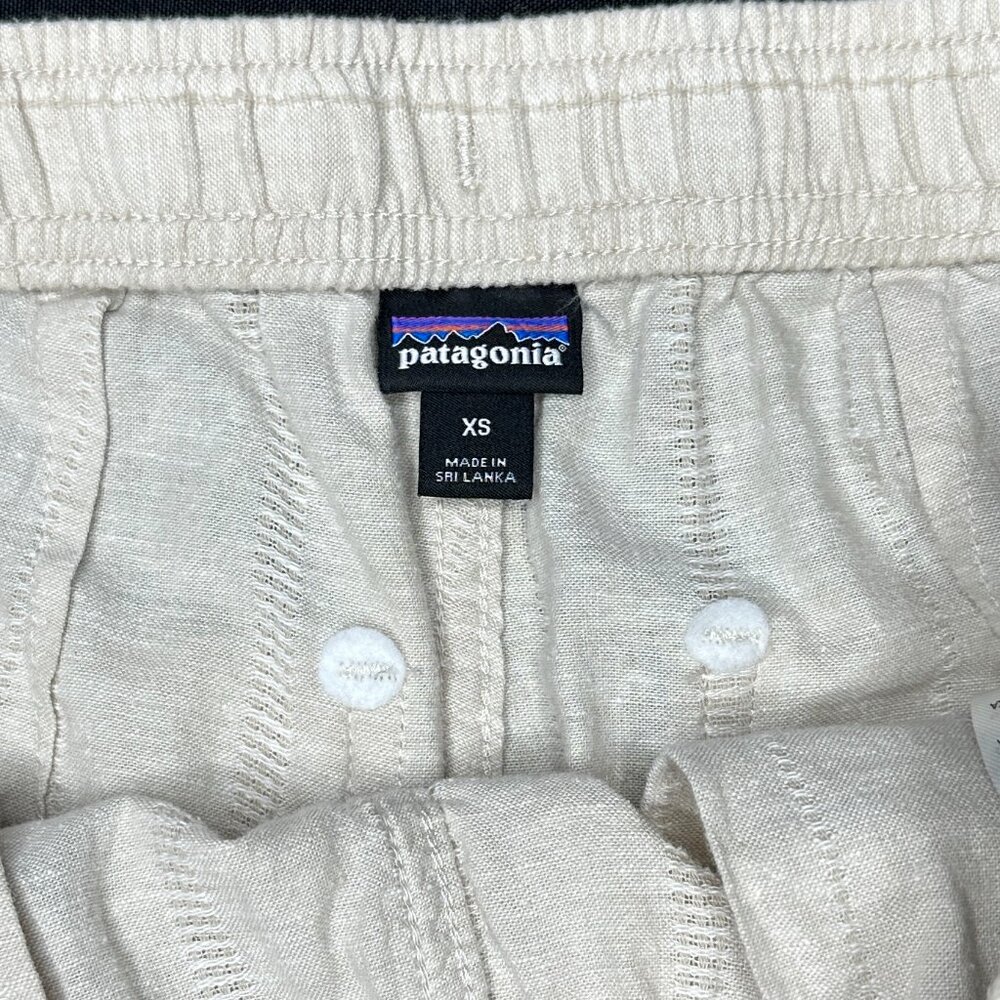 Patagonia Women’s Hemp Ivory Joggers, Small Elevated Outdoor Nature Utility - Picture 6 of 7